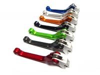 CRF 250/450 2007/2016 - Juego palancas freno y embrague FLEX anodizadas - NEGRO